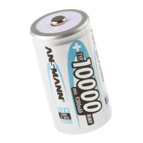 ACCUS RECHARGEABLE LR20 1.2V 10000mAh