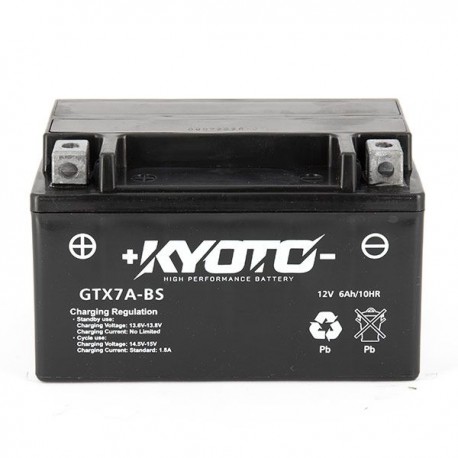 BATTERIE MOTO KYOTO YTX7A-BS